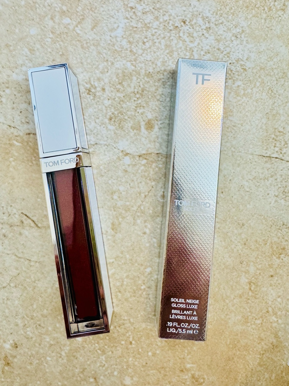 TOM FORD LIP GLOSS SOLEIL NEIGE GLOSS LUXE BRILLANT A LEVRES LUXE